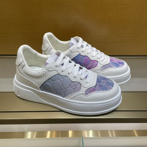 GUCCI 두꺼운 밑창 화이트 스니커즈